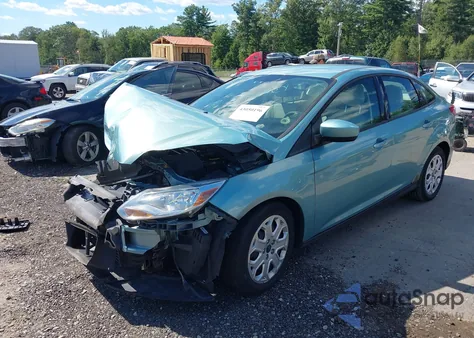 2012 Ford Focus Se from USA, damaged, VIN 1FAHP3F25CL269578